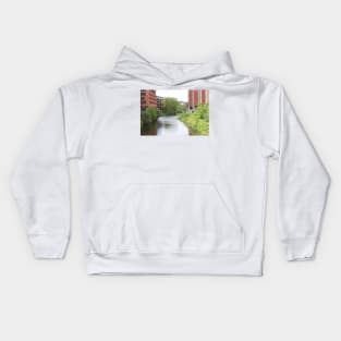 River Don, Sheffield, South Yorkshire, England Kids Hoodie